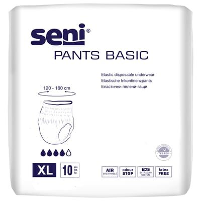 Труси поглинаючі для дорослих Seni Pants Basic Extra Large, 10 штук