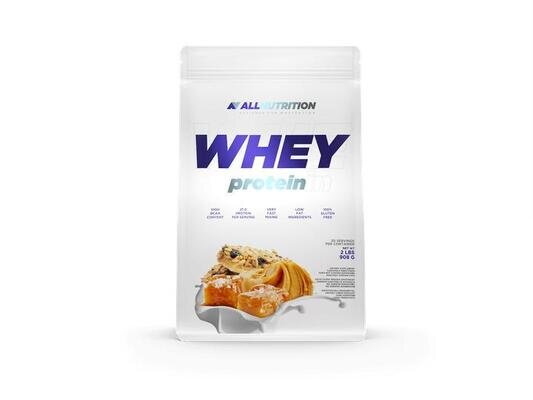 Протеїн сироватковий Allnutrition Whey Protein солона арахісова олія, 908 г