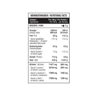 Комплекс амінокислот MST Nutrition Healthy BCAA Instant зі смаком персикового холодного чаю, 1000 г