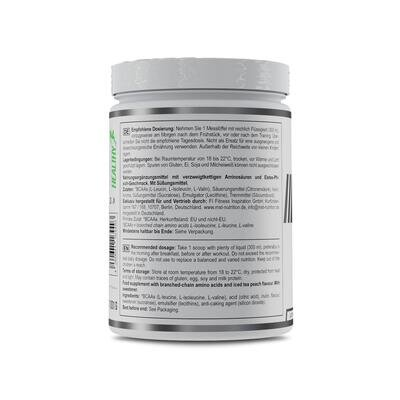 Комплекс амінокислот MST Nutrition Healthy BCAA Instant зі смаком персикового холодного чаю, 1000 г