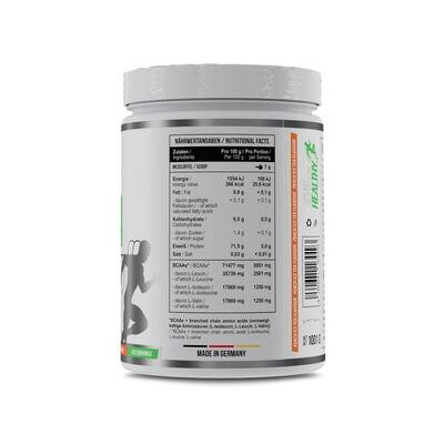 Комплекс амінокислот MST Nutrition Healthy BCAA Instant зі смаком персикового холодного чаю, 1000 г