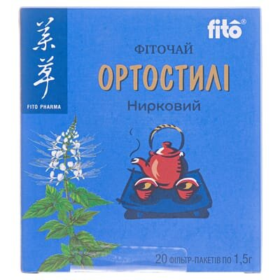 Фіточай Ортостілі по 1,5 г №20 в філ.-пак.