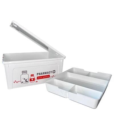 Аптечка-контейнер Farmacia Smart Box з органайзером для зберігання ліків, 3,5 л