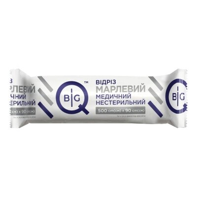 Відріз марлевий нестерильний BigQ медичний 5 м х 90 см