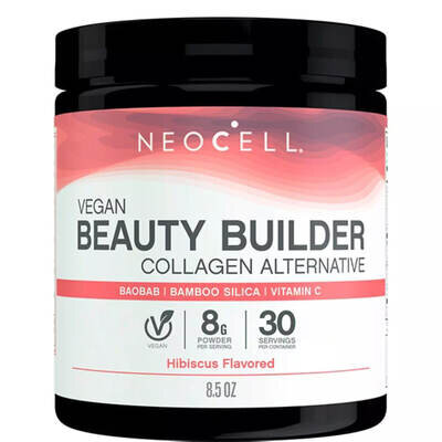 Колаген веганський NeoCell Vegan Beauty Builder смак гібіскусу, 227 г