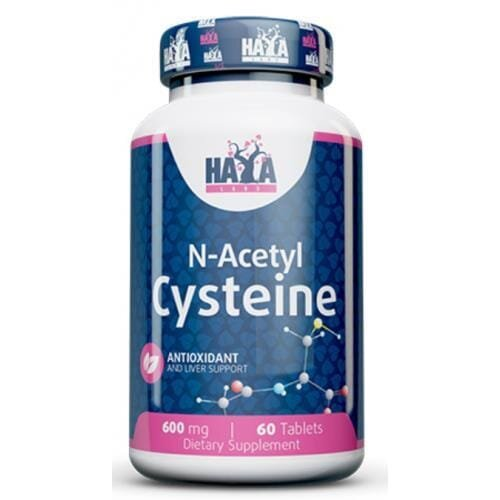 N-ацетил-L-цистеїн Haya Labs N-Acetyl L-Cysteine, 60 таблеток