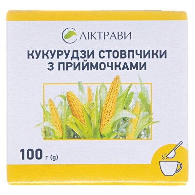 Кукурудзи стовпчики з приймочками різ.-прес. по 100 г у пач. з внут. пак.