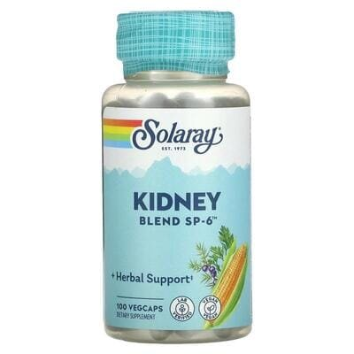 Суміш для нирок Solaray Kidney Blend SP-6, 100 капсул