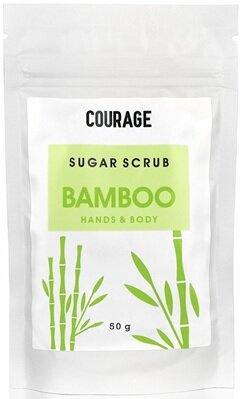Скраб для тіла Courage цукровий mini бамбук, 50 г