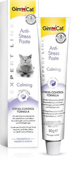 Паста для кішок GimCat Expert Line Anti-Stress заспокійлива, 50 г