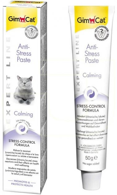 Паста для кішок GimCat Expert Line Anti-Stress заспокійлива, 50 г