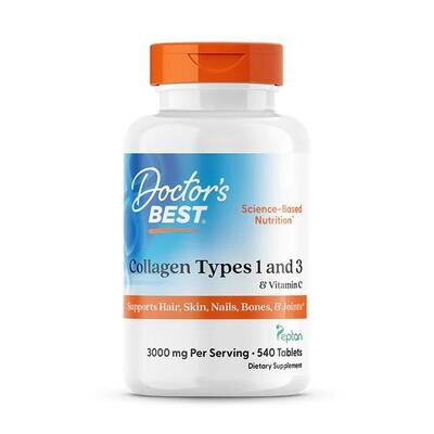 Колаген 1 і 3 типу Doctor's Best Collagen Types 1 & 3 таблетки №540