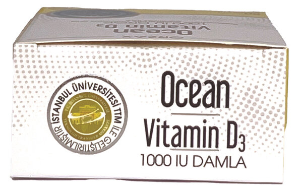 Вітамін Д3 Orzax Ocean Vitamin D3 1000 IU краплі по 50 мл у флак.