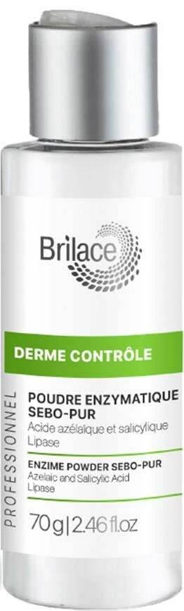 Пудра для вмивання Brilace Derme Controle Poudre Enzymatique Sebo-Pur анти-акне, 70 г