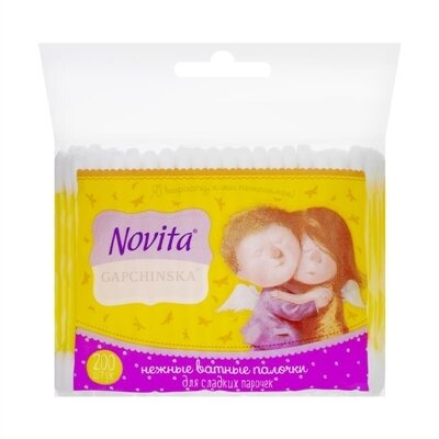 Ватні палички Novita Gapchinska, 200 штук
