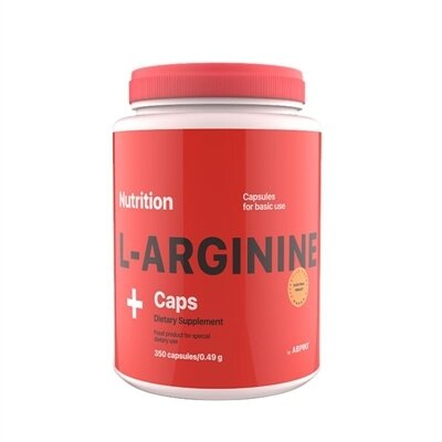 Амінокислота AB PRO L-Arginine (аргінін) Caps, 350 капсул