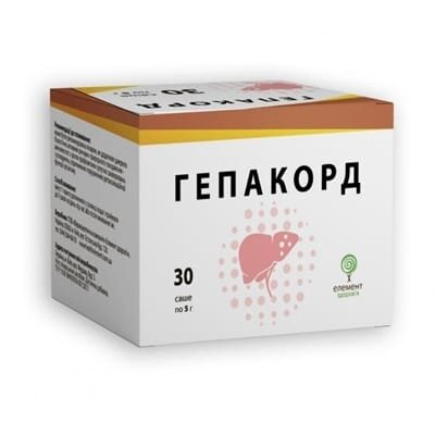 Гепакорд порошок по 4 г №30 в саше