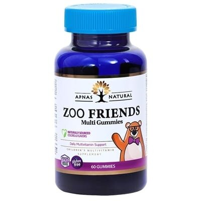 Мульти Зоо Друзі Apnas Natural таблетки жувальні в формі ведмедиків №60