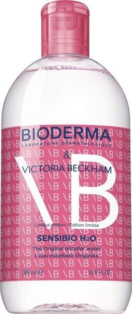Лосьйон міцелярний для обличчя Bioderma Sensibio Н2О для чутливої шкіри, лімітований випуск, 500 мл