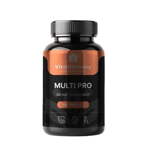 Преміум мультивітаміни VitalHarmony Multi Pro, 90 капсул