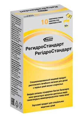 РегідроСтандарт порошок д/ор. р-ну по 4,36 г №10 у пак.