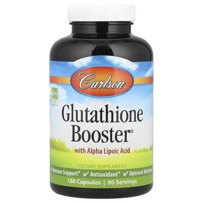 Глутатіоновий бустер Carlson Labs Glutathione Booster, 180 капсул