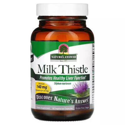 Розторопша Nature's Answer Milk Thistle вег. капсули №60