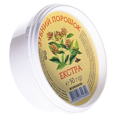 Зубний порошок Фармаком Екстра, 50 г