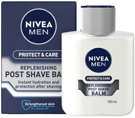 Бальзам після гоління Nivea Men Protect & Care Захист та догляд зволожуючий (81300), 100 мл