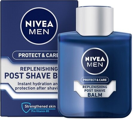 Бальзам після гоління Nivea Men Protect & Care Захист та догляд зволожуючий (81300), 100 мл