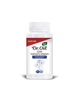 Дієтична добавка Олія Чорного кмину Dr. Oil капсули №60