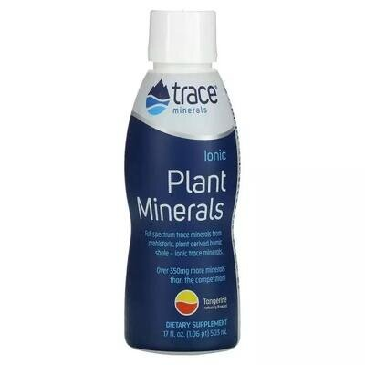 Мінеральний рослинний комплекс Trace Minerals Ionic Plant Minerals зі смаком мандарину, 503 мл