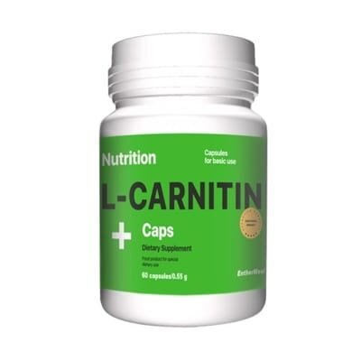 Жироспалювач AB PRO EntherMeal L-Carnitine (карнітин), 60 капсул
