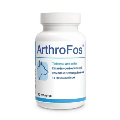 АртроФос Dolfos ArthroFos для собак з глюкозаміном і хондроітином, 90 таблеток