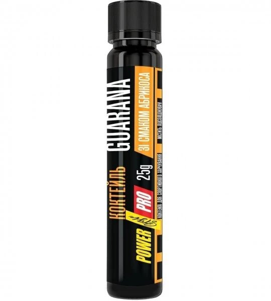 Коктейль енергетичний Power Pro Guarana, Абрикос, 25 г