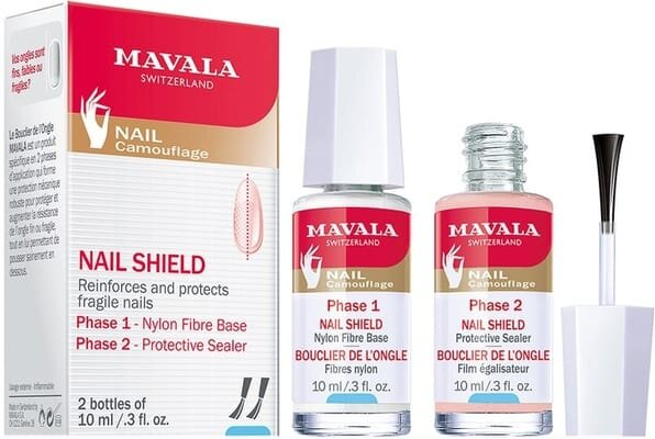 Захисний екран для нігтів Mavala Nail Shield, 2 х 10 мл