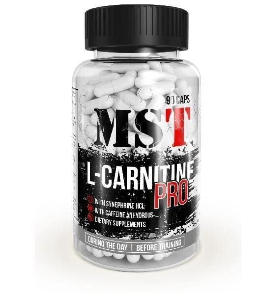 L-Карнітин Про MST Nutrition L-Carnitine Pro, 90 капсул