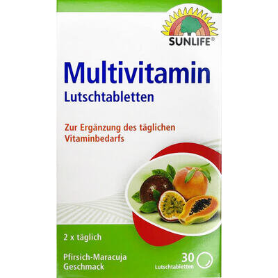 Вітаміни Sunlife Multivitamin таблетки д/розсмок. №30