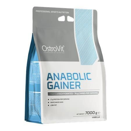 Гейнер OstroVit Anabolic Gainer ваниль, 7 кг