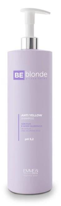 Шампунь для волосся Emmebi Italia BeBlond Silver Shine антижовтий, 1000 мл