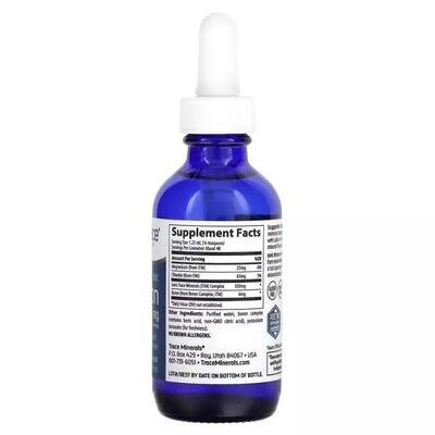Бор Іонний Trace Minerals Ionic Boron 6 мг у краплях, 59 мл