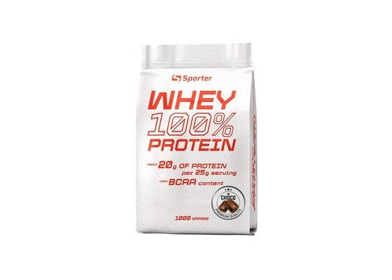 Протеїн Sporter Whey 100% Protein шоколад, 1000 г