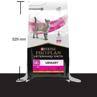 Корм сухий для котів Purina Pro Plan Veterinary Diets UR Urinary при сечокам'яній хворобі з куркою, 5 кг