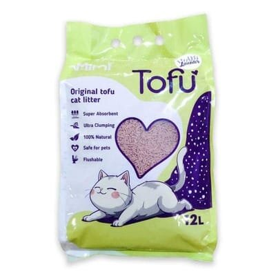 Наповнювач для котячого туалету Mimi Cat Tofu соєвий з ароматом, 12 л