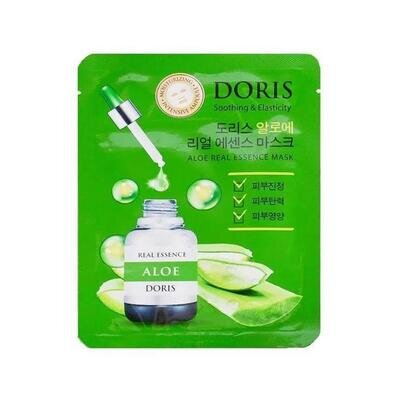 Маска для обличчя Doris тканинна з екстрактом алое вера, 25 мл