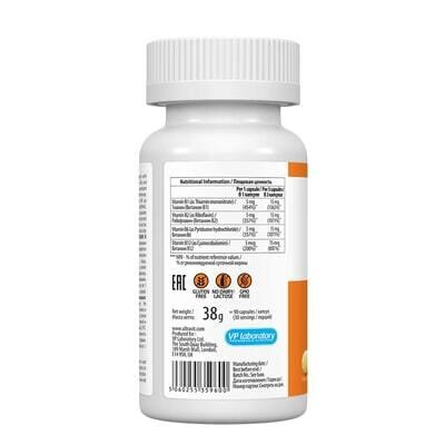 Вітамін В комплекс VPLab UltraVit Vitamin B Complex, 90 капсул