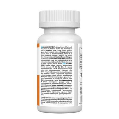 Вітамін В комплекс VPLab UltraVit Vitamin B Complex, 90 капсул