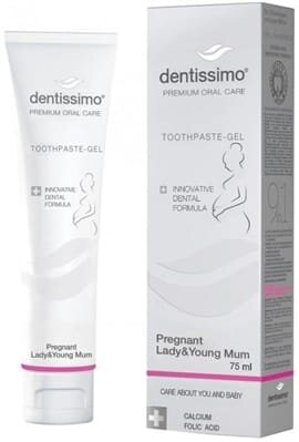 Зубна паста-гель Dentissimo Pregnant Lady & Young Mum, 75 мл