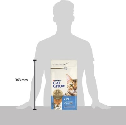 Корм сухий для котів Purina Cat Chow з індичкою, 1,5 кг