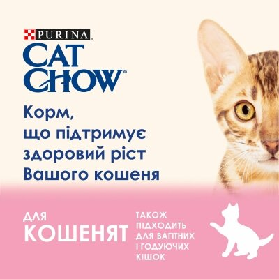 Корм вологий для кошенят Purina Cat Chow Kitten шматочки в желе з індичкою і цукіні, 85 г